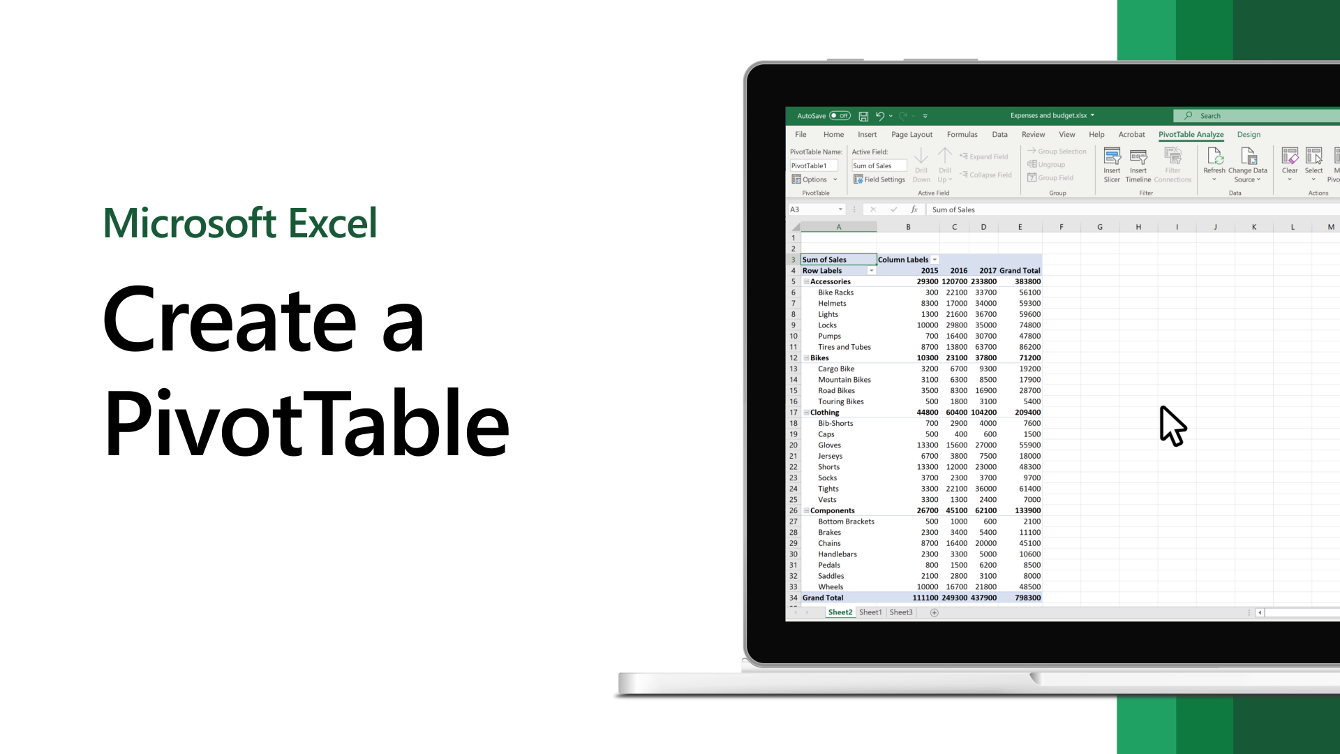 How To Create A Pivot Table In Excel